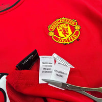 2002/04 Manchester United Home Football Shirt (L) Nike | Player Version - Football Finery - FF304349