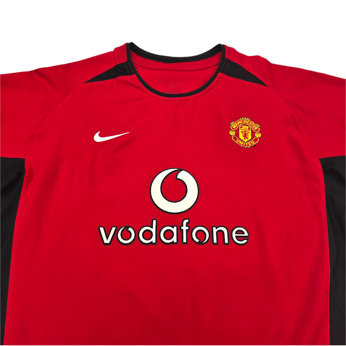 2002/04 Manchester United Home Football Shirt (M) Nike 21 Forlan - Football Finery - FF302737