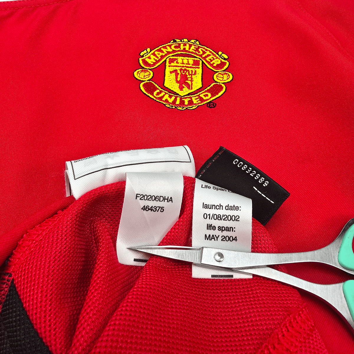 2002/04 Manchester United Home Football Shirt (M) Nike 21 Forlan - Football Finery - FF302737