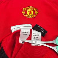 2002/04 Manchester United Home Football Shirt (M) Nike 21 Forlan - Football Finery - FF302737