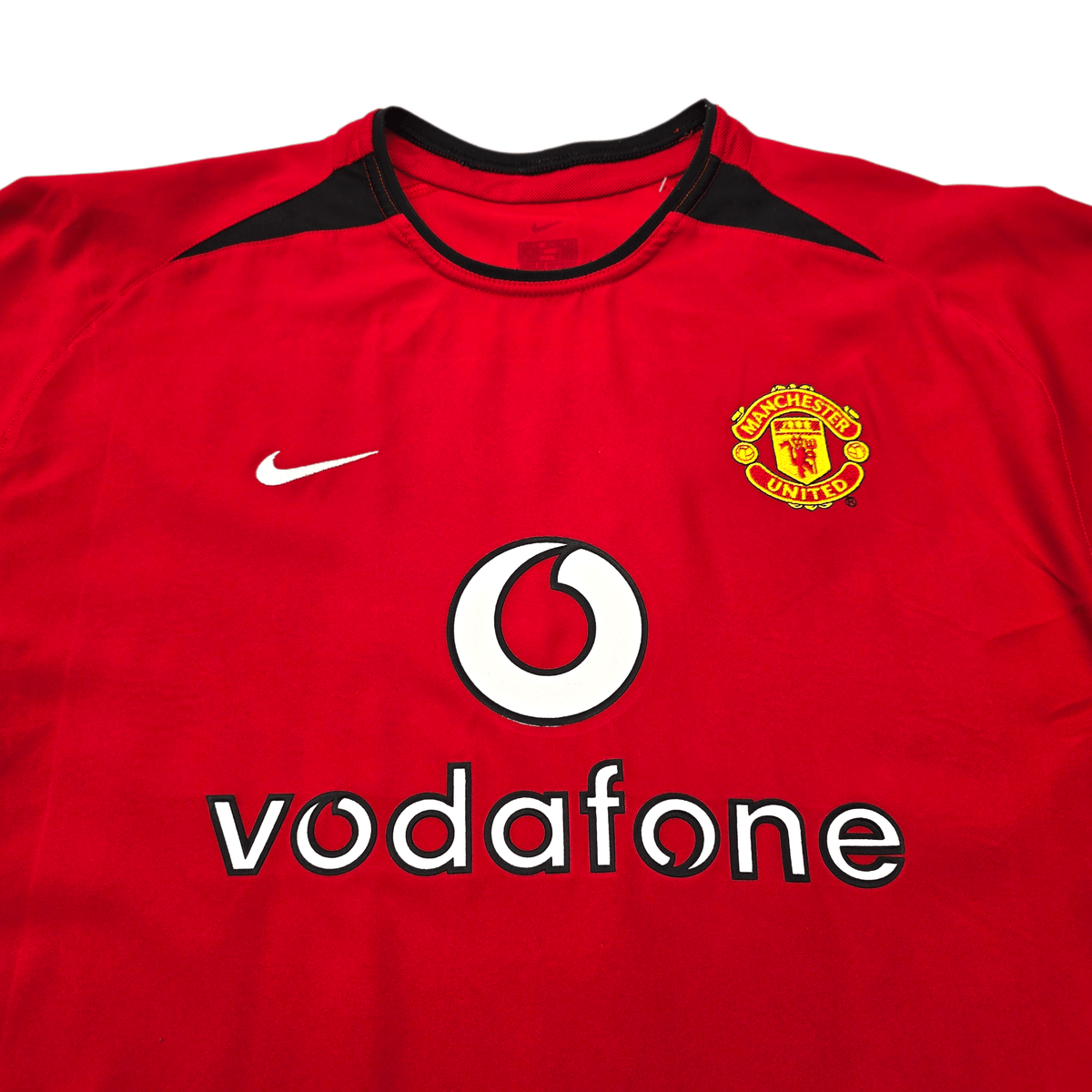 2002/04 Manchester United Home Football Shirt (M) Nike 7 Ronaldo - Football Finery - FF302975
