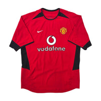 2002/04 Manchester United Home Football Shirt (M) Umbro 21 Forlan | Player Version - Football Finery - FF305058