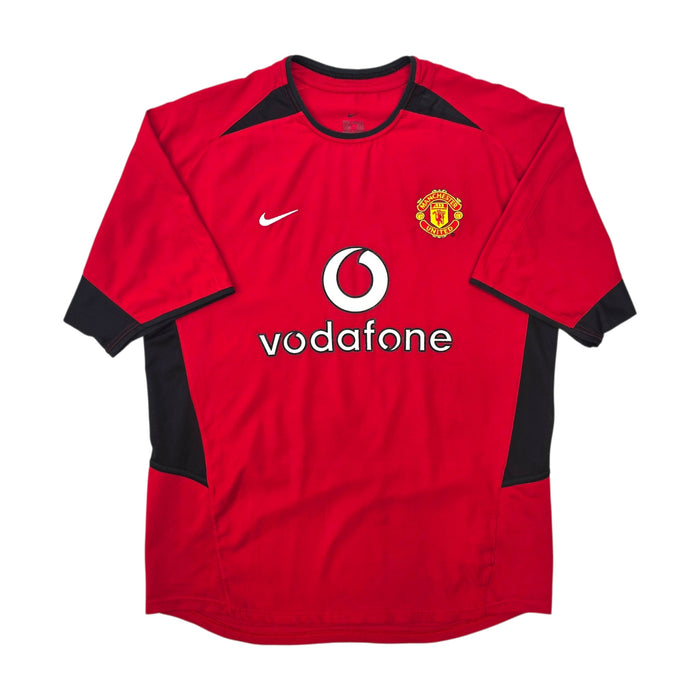 2002/04 Manchester United Home Football Shirt (M) Umbro 21 Forlan | Player Version - Football Finery - FF305058