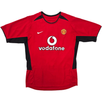 2002/04 Manchester United Home Football Shirt (S) Nike 7 Ronaldo - Football Finery - FF301022