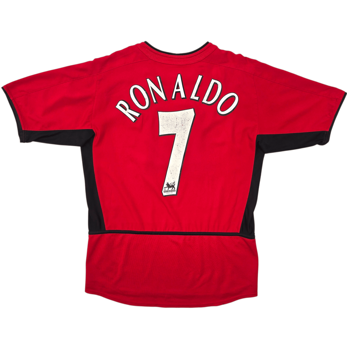 2002/04 Manchester United Home Football Shirt (S) Nike 7 Ronaldo - Football Finery - FF301022