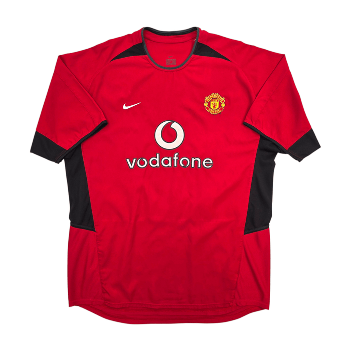 2002/04 Manchester United Home Football Shirt (XL) Umbro - Football Finery - FF305055