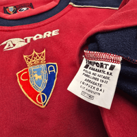 2002/04 Osasuna Training Sweater (XL) Astore - Football Finery - FF302626