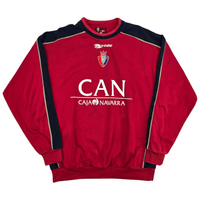 2002/04 Osasuna Training Sweater (XL) Astore - Football Finery - FF302626