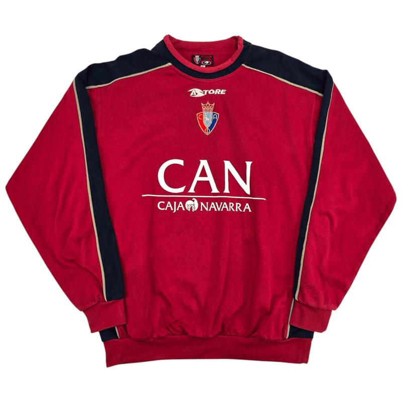 2002/04 Osasuna Training Sweater (XL) Astore - Football Finery - FF302626