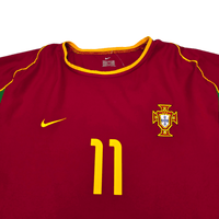 2002/04 Portugal Home Football Shirt (XL) Nike 11. C.Ronaldo - Football Finery - FF301654