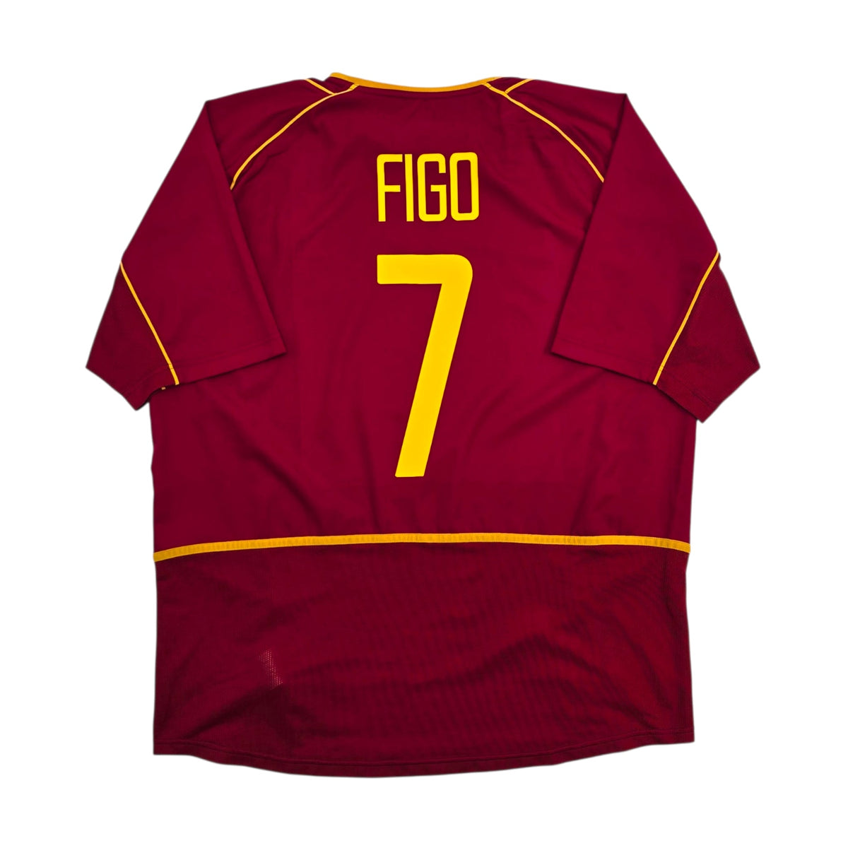 2002/04 Portugal Home Football Shirt (XL) Nike 7 Figo - Football Finery - FF305976