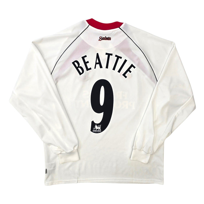 2002/04 Southampton Away Football Shirt (L) Saints #9 Beattie - Football Finery - FF307808
