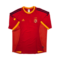2002/04 Spain Home Football Shirt (XL) Adidas - Football Finery - FF305371