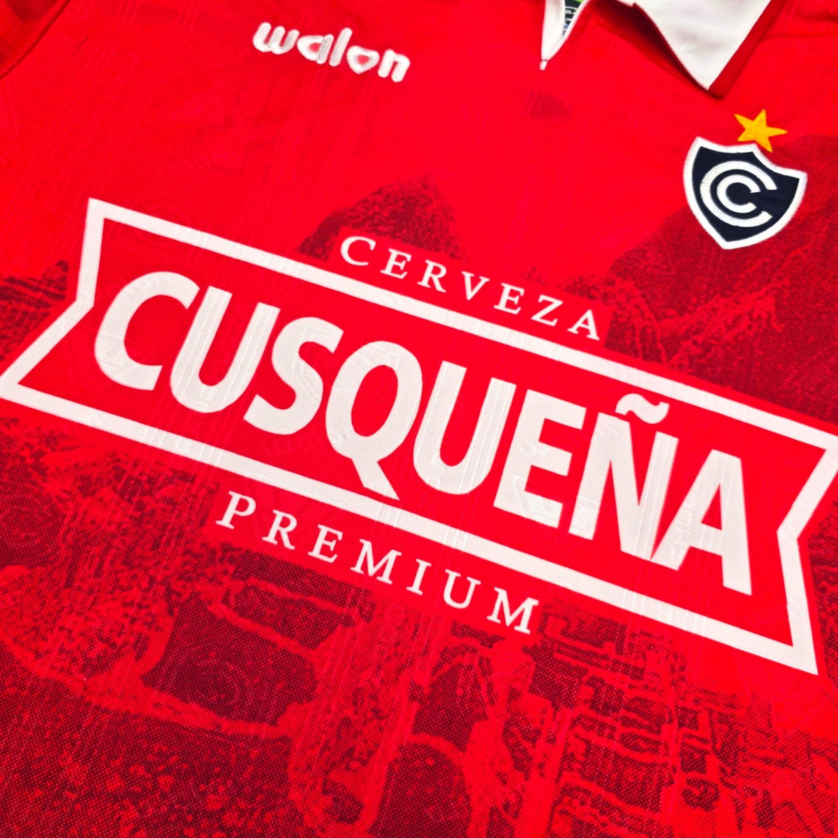 2003 Cienciano Home Football Shirt (XL) Walon - Football Finery - FF306275