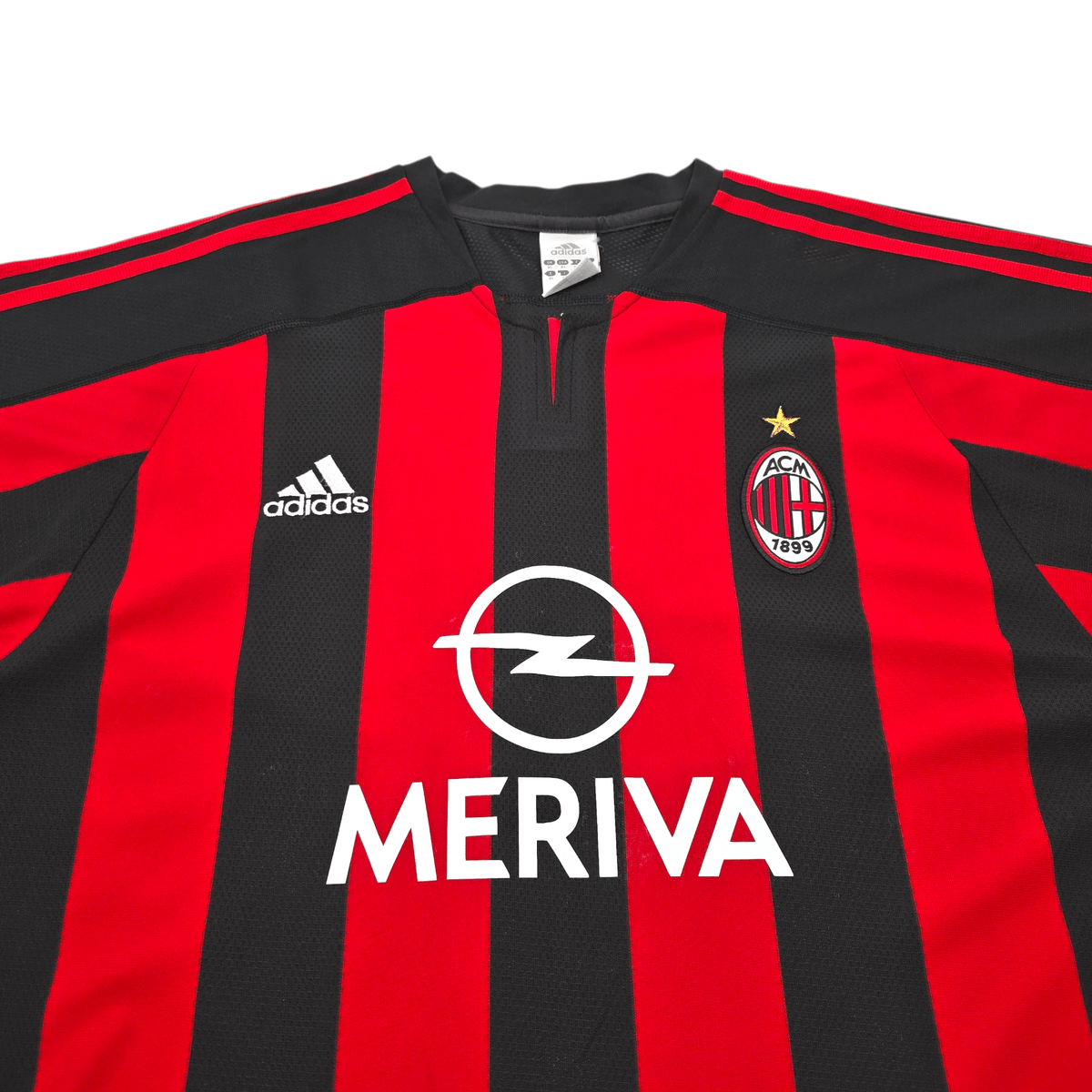 2003/04 AC Milan Home Football Shirt (XL) Adidas 3 Maldini - Football Finery - FF303231