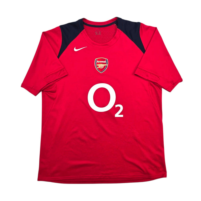 2003/04 Arsenal Training Shirt (L) Nike - Football Finery - FF304325