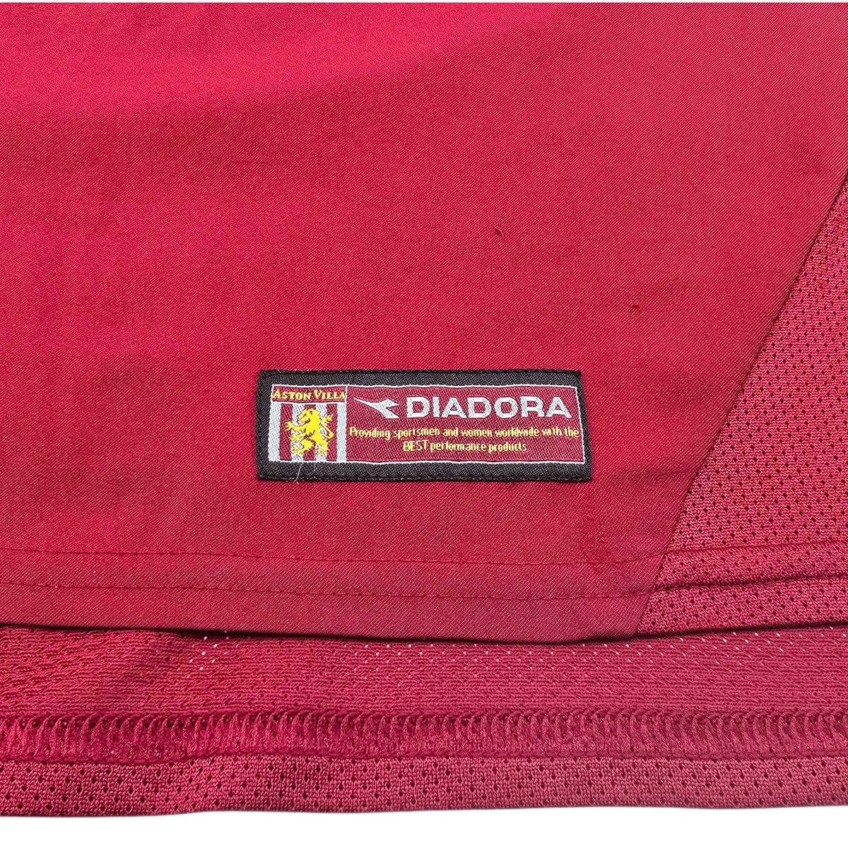 2003/04 Aston Villa Home Football Shirt (L) Diadora - Football Finery - FF302983