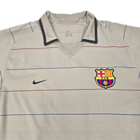 2003/04 Barcelona Away Football Shirt (XL) Nike #10 Ronaldinho - Football Finery - FF204628
