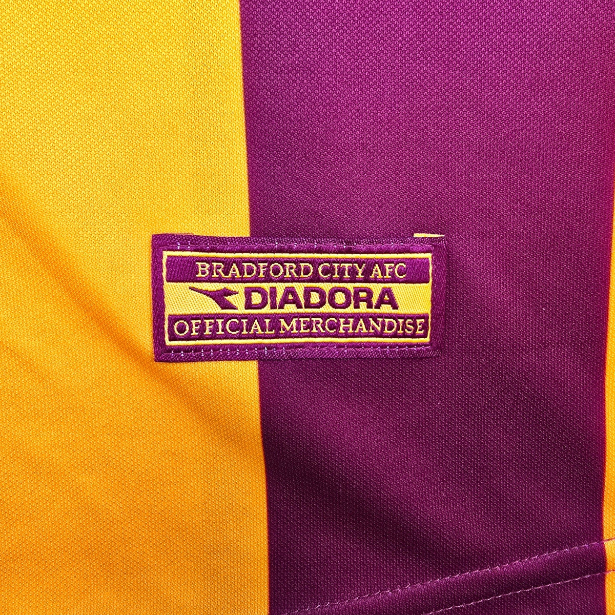 2003/04 Bradford City Home Football Shirt (L) Diadora (Centenary Shirt) - Football Finery - FF304637