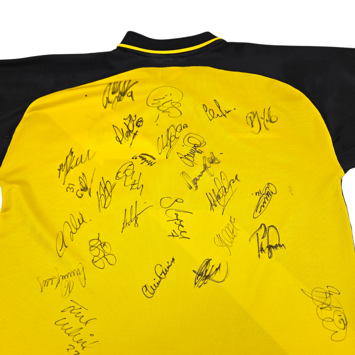 2003/04 Bristol Rovers Away Football Shirt (2XL) Strikeforce (Signed by Squad) - Football Finery - FF300133