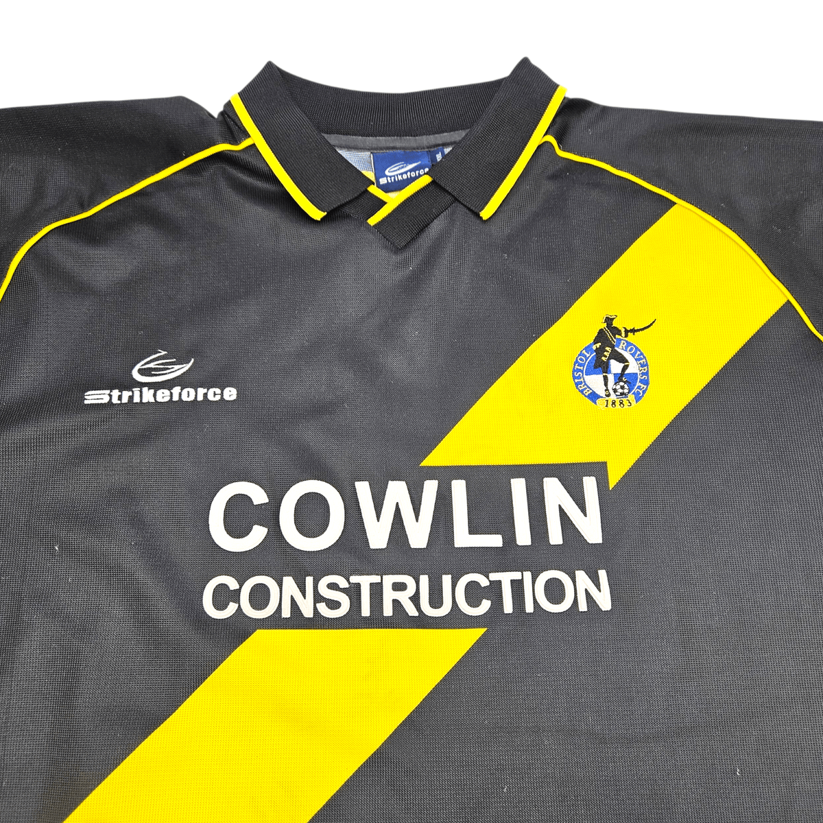 2003/04 Bristol Rovers Away Football Shirt (2XL) Strikeforce (Signed by Squad) - Football Finery - FF300133