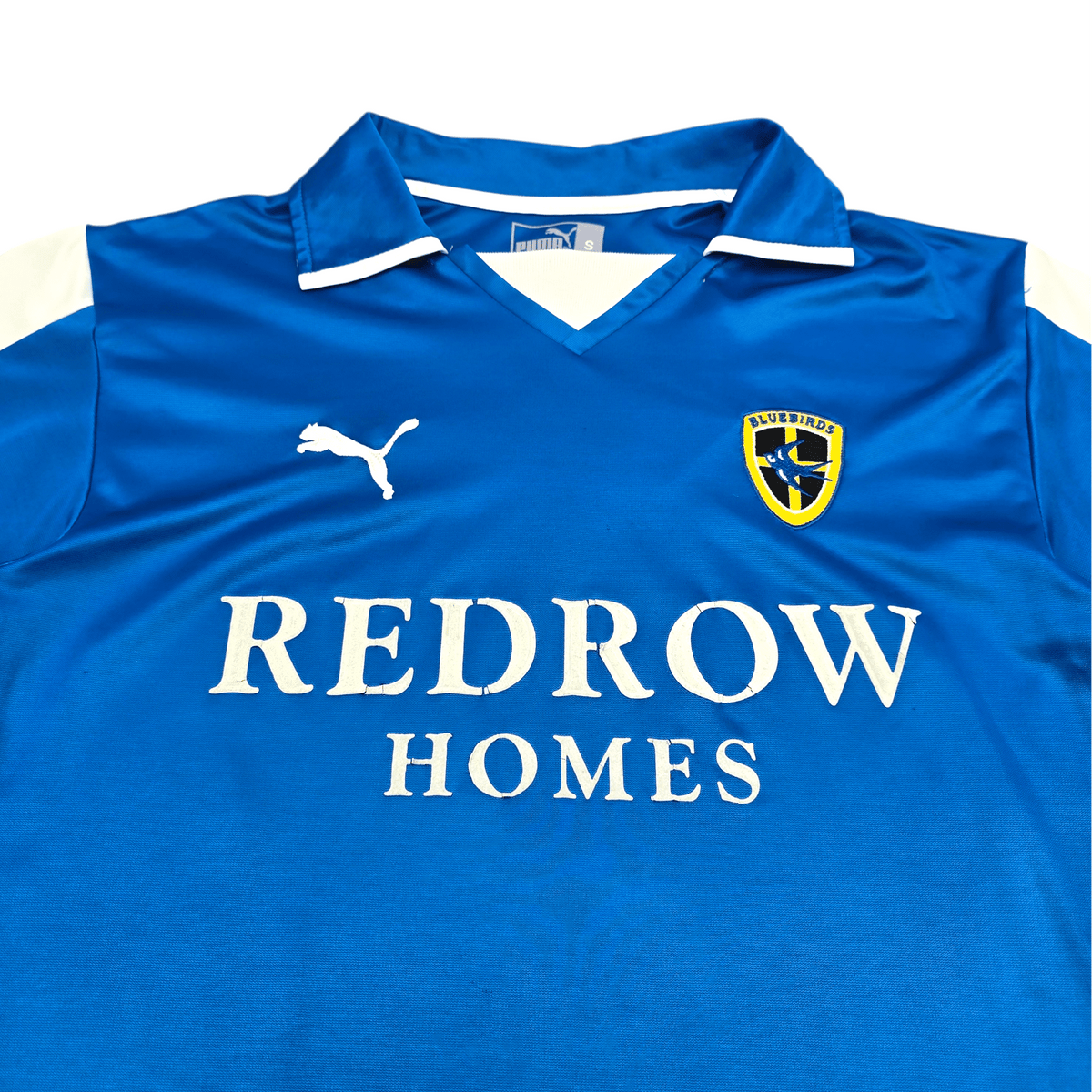 2003/04 Cardiff City Home Football Shirt (S) Puma - Football Finery - FF303040