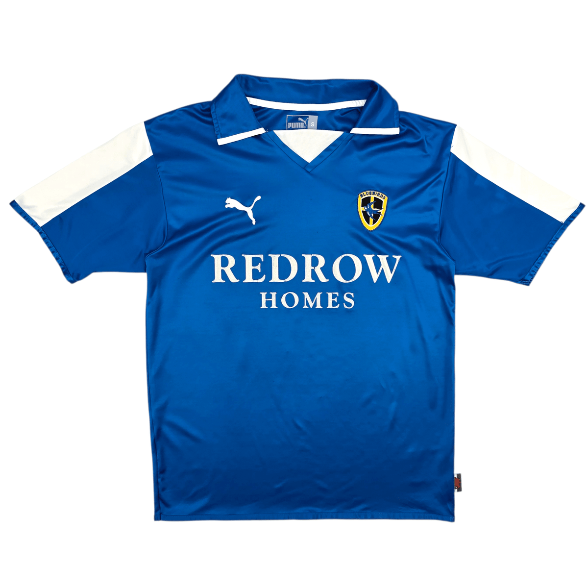 2003/04 Cardiff City Home Football Shirt (S) Puma - Football Finery - FF303040
