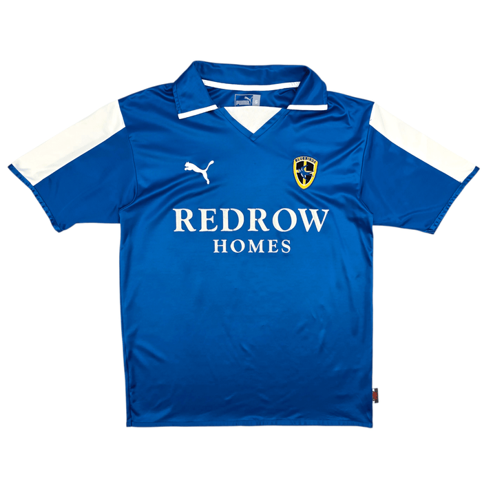 2003/04 Cardiff City Home Football Shirt (S) Puma - Football Finery - FF303040