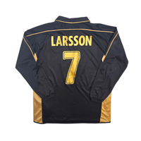2003/04 Celtic Away Football Shirt (L) Umbro 7 Larsson - Football Finery - FF303310