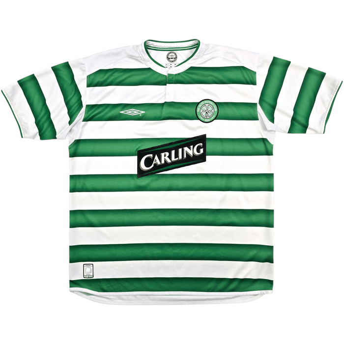 2003/04 Celtic Home Football Shirt (XL) Umbro - Football Finery - FF305413