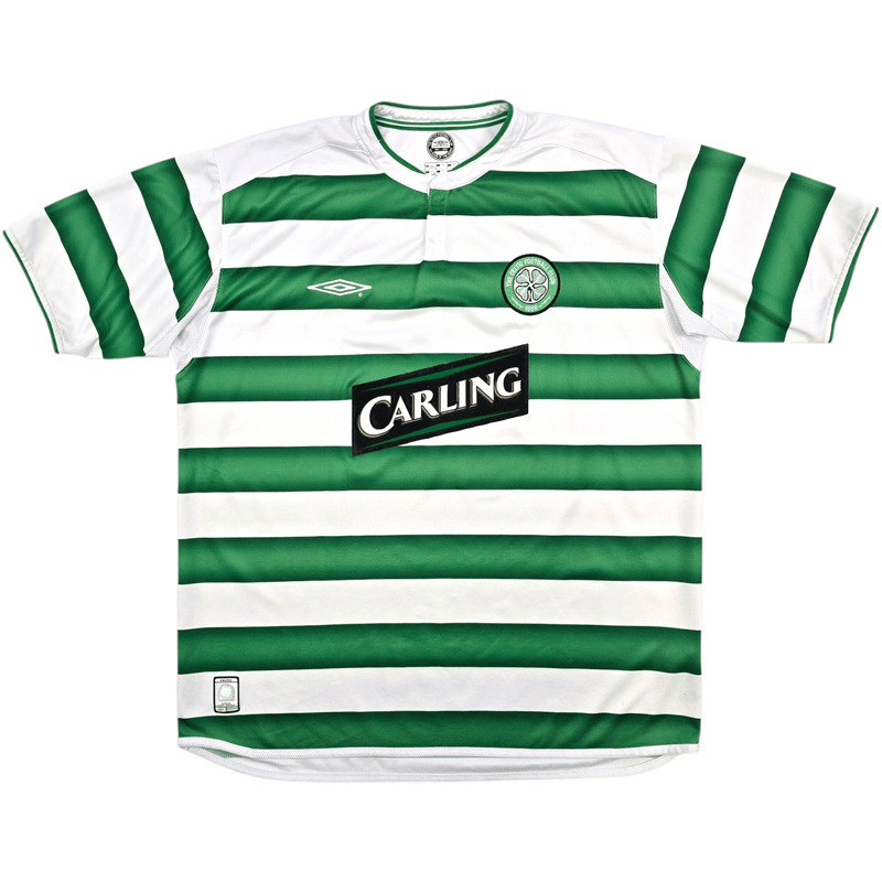 2003/04 Celtic Home Football Shirt (XL) Umbro - Football Finery - FF305413