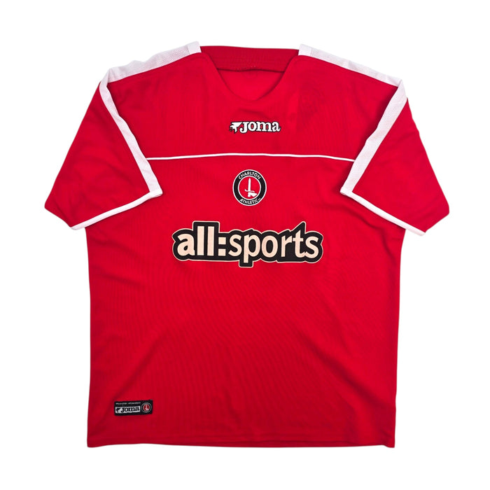 2003/04 Charlton Athletic Home Football Shirt (XL) Joma 11 Di Canio - Football Finery - FF306307