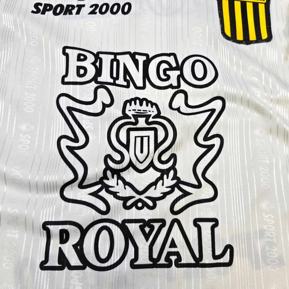 2003/04 Club Almirante Brown Away Football Shirt (2XL) Sport 2000 - Football Finery - FF307341