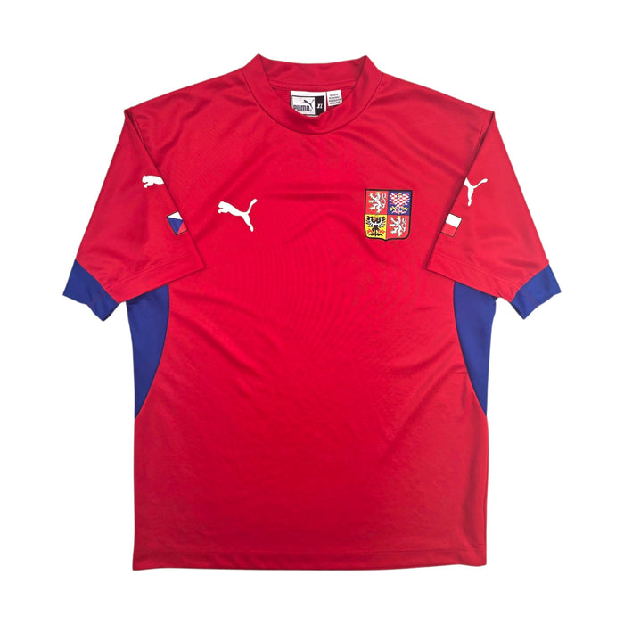 2003/04 Czech Republic Home Football Shirt (XL) Puma (Basic Version) - Football Finery - FF305255