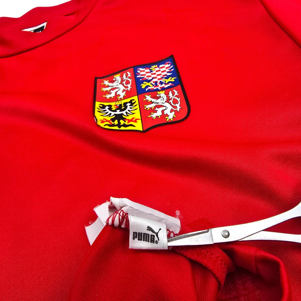 2003/04 Czech Republic Home Football Shirt (XL) Puma (Basic Version) - Football Finery - FF305255