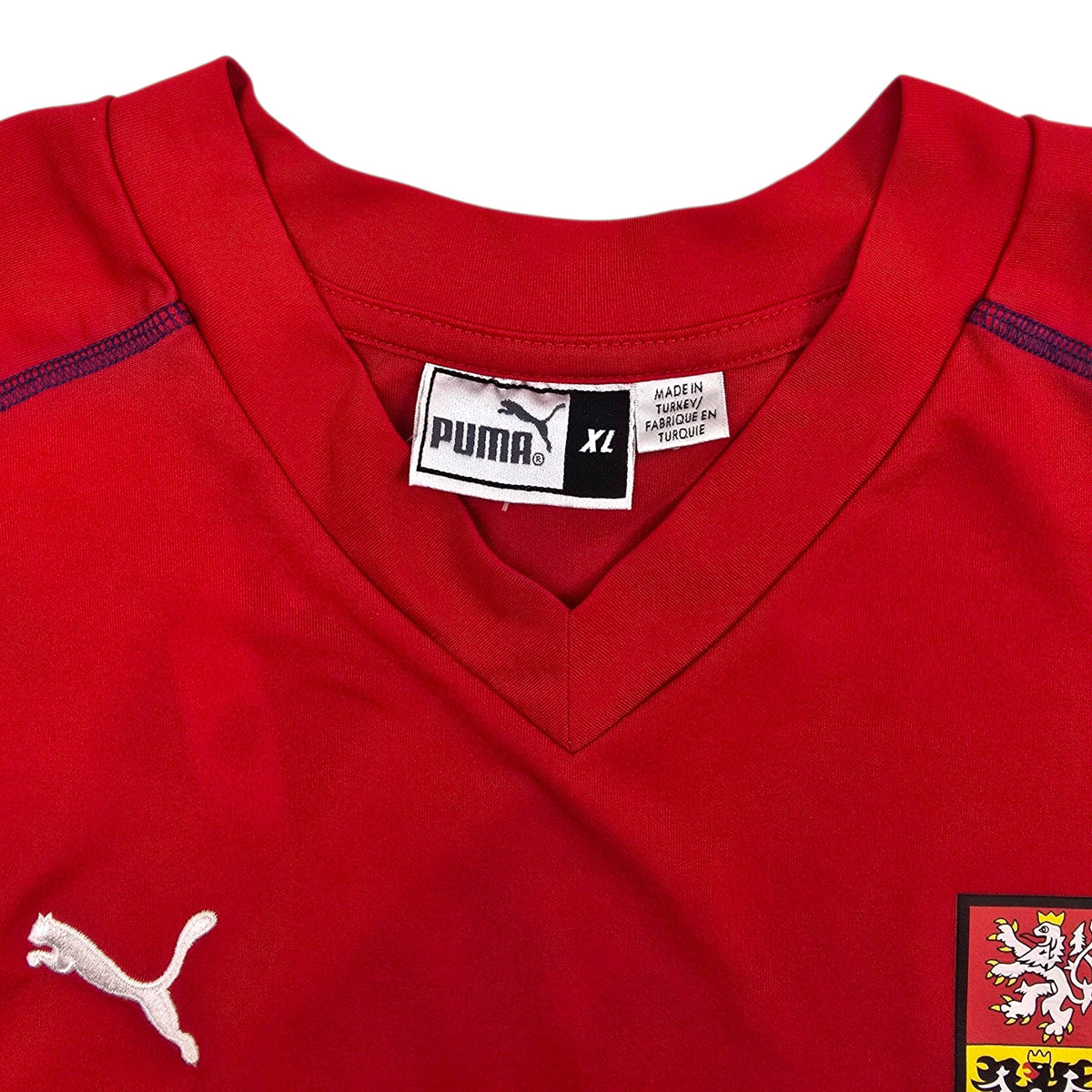 2003/04 Czech Republic Home Football Shirt (XL) Puma - Football Finery - FF305254