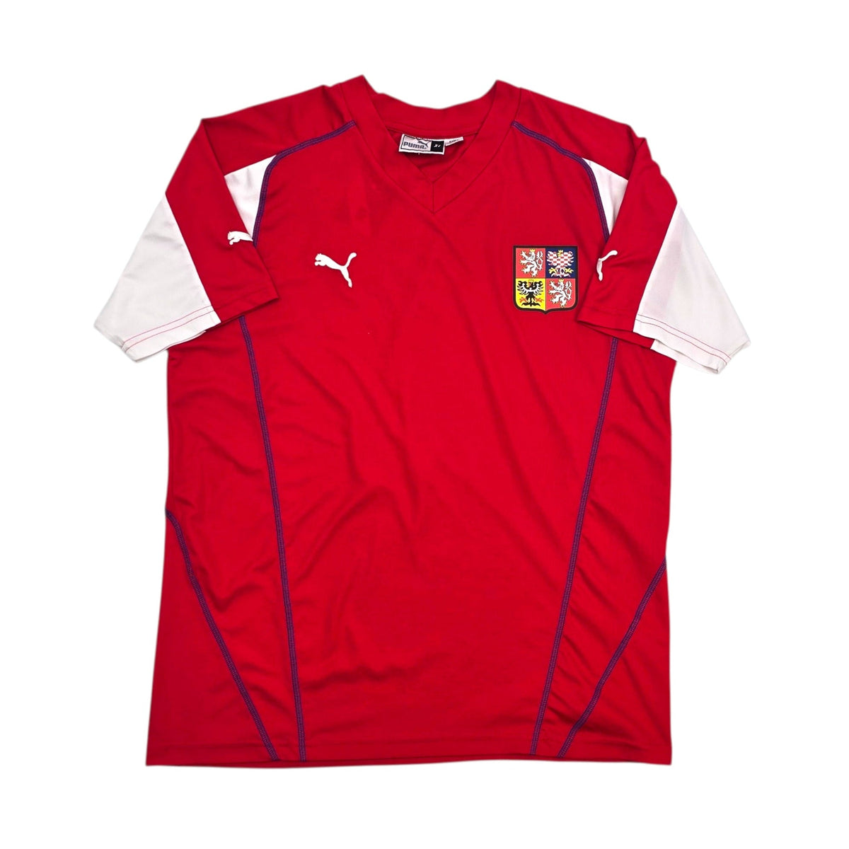 2003/04 Czech Republic Home Football Shirt (XL) Puma - Football Finery - FF305254