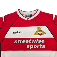 2003/04 Doncaster Rovers Home Football Shirt (M) Carlotti - Football Finery - FF300752