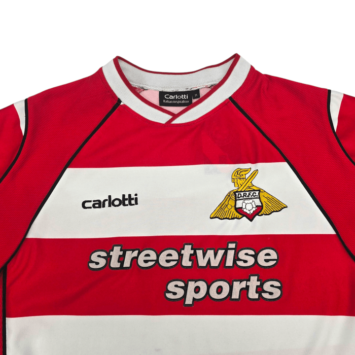 2003/04 Doncaster Rovers Home Football Shirt (M) Carlotti - Football Finery - FF300752