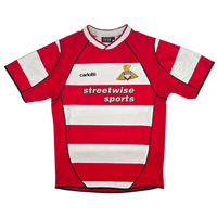 2003/04 Doncaster Rovers Home Football Shirt (M) Carlotti - Football Finery - FF300752