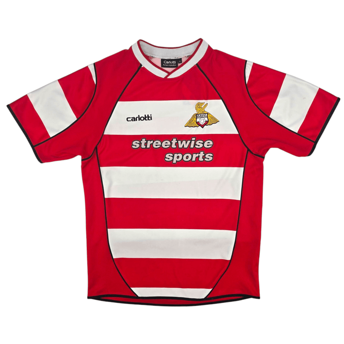 2003/04 Doncaster Rovers Home Football Shirt (M) Carlotti - Football Finery - FF300752