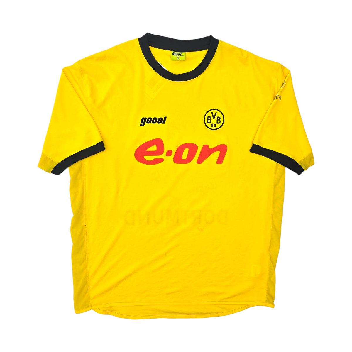 2003/04 Dortmund Home Football Shirt (XL) Goool (Squad Signed) - Football Finery - FF304739