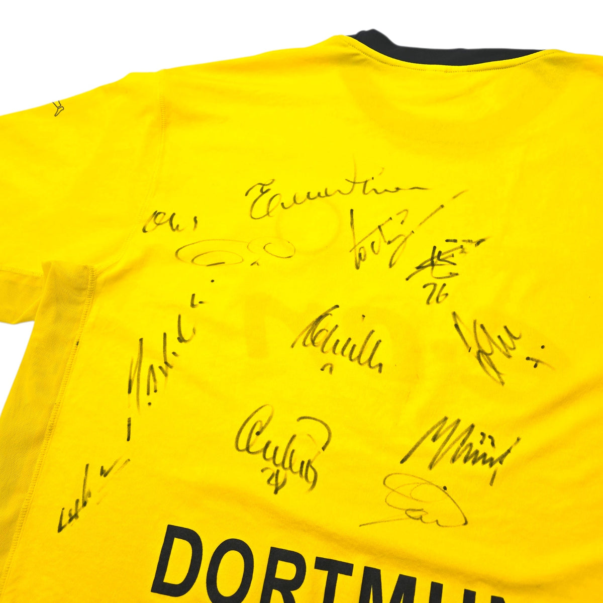 2003/04 Dortmund Home Football Shirt (XL) Goool (Squad Signed) - Football Finery - FF304739