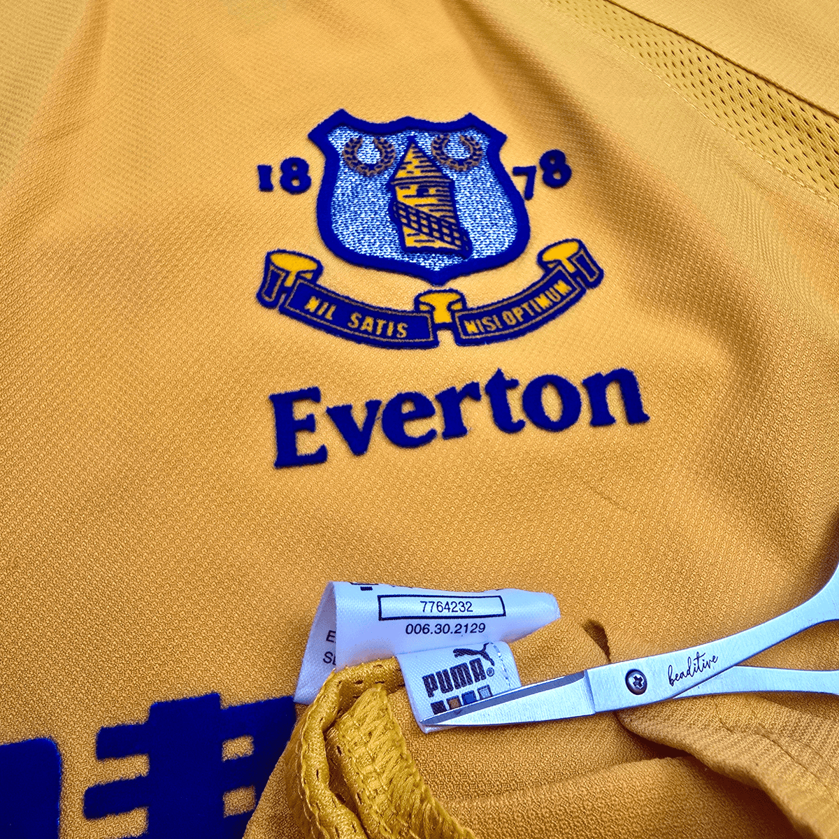 2003/04 Everton Away Football Shirt (M) Puma 18 Rooney - Football Finery - FF302728