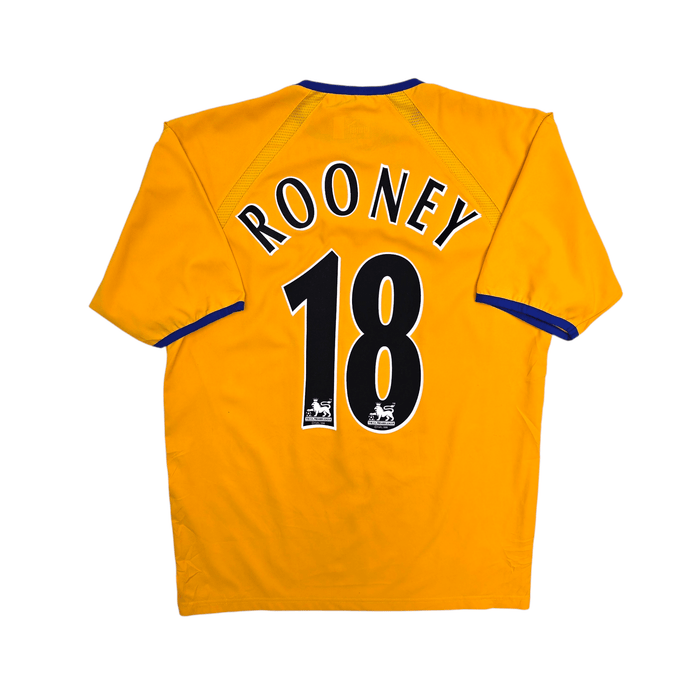 2003/04 Everton Away Football Shirt (M) Puma 18 Rooney - Football Finery - FF302728