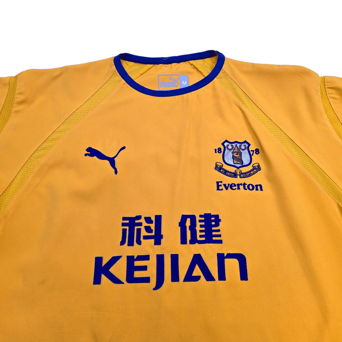 2003/04 Everton Away Football Shirt (M) Puma 18 Rooney - Football Finery - FF302728