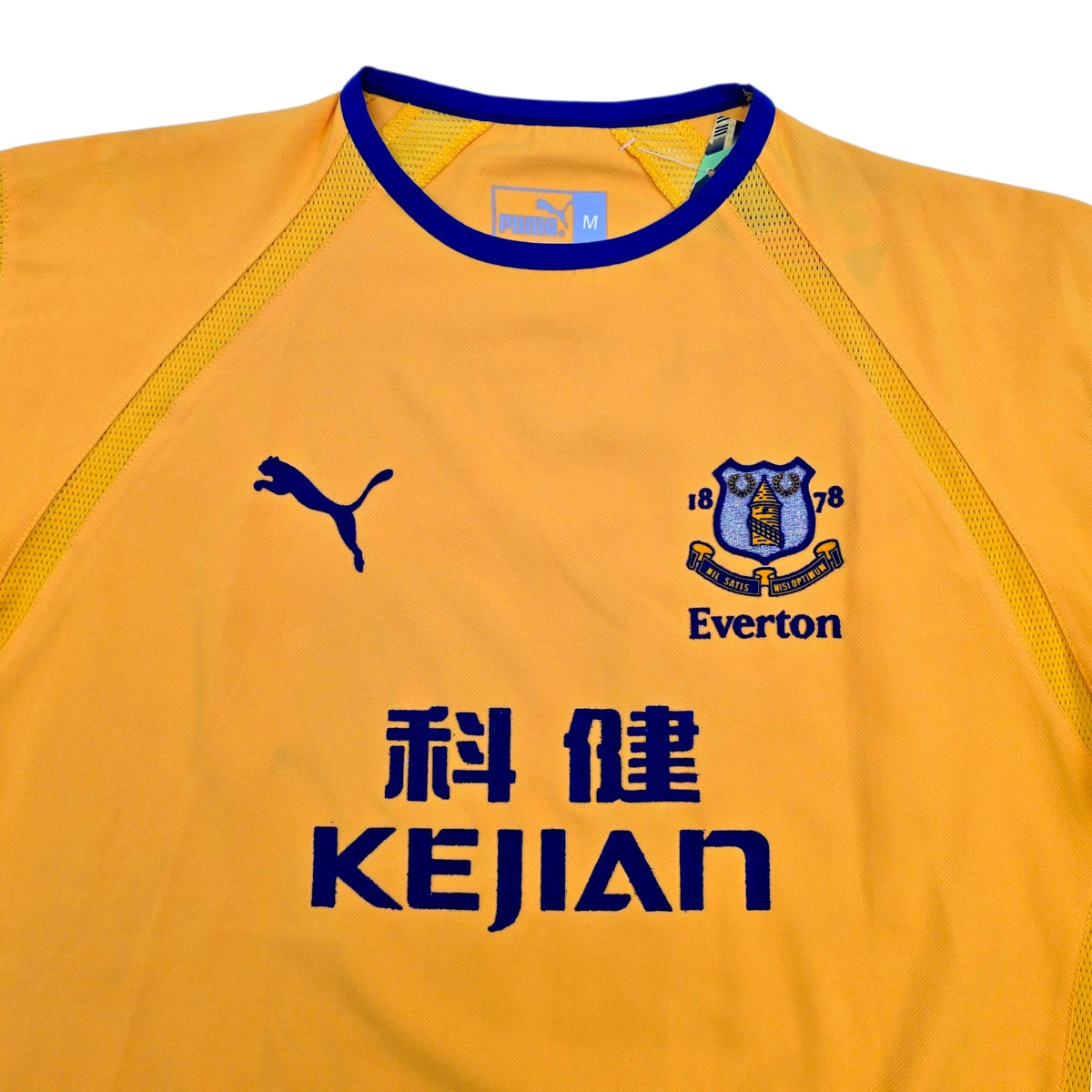 2003/04 Everton Away Football Shirt (M) Puma 18 Rooney - Football Finery - FF306093