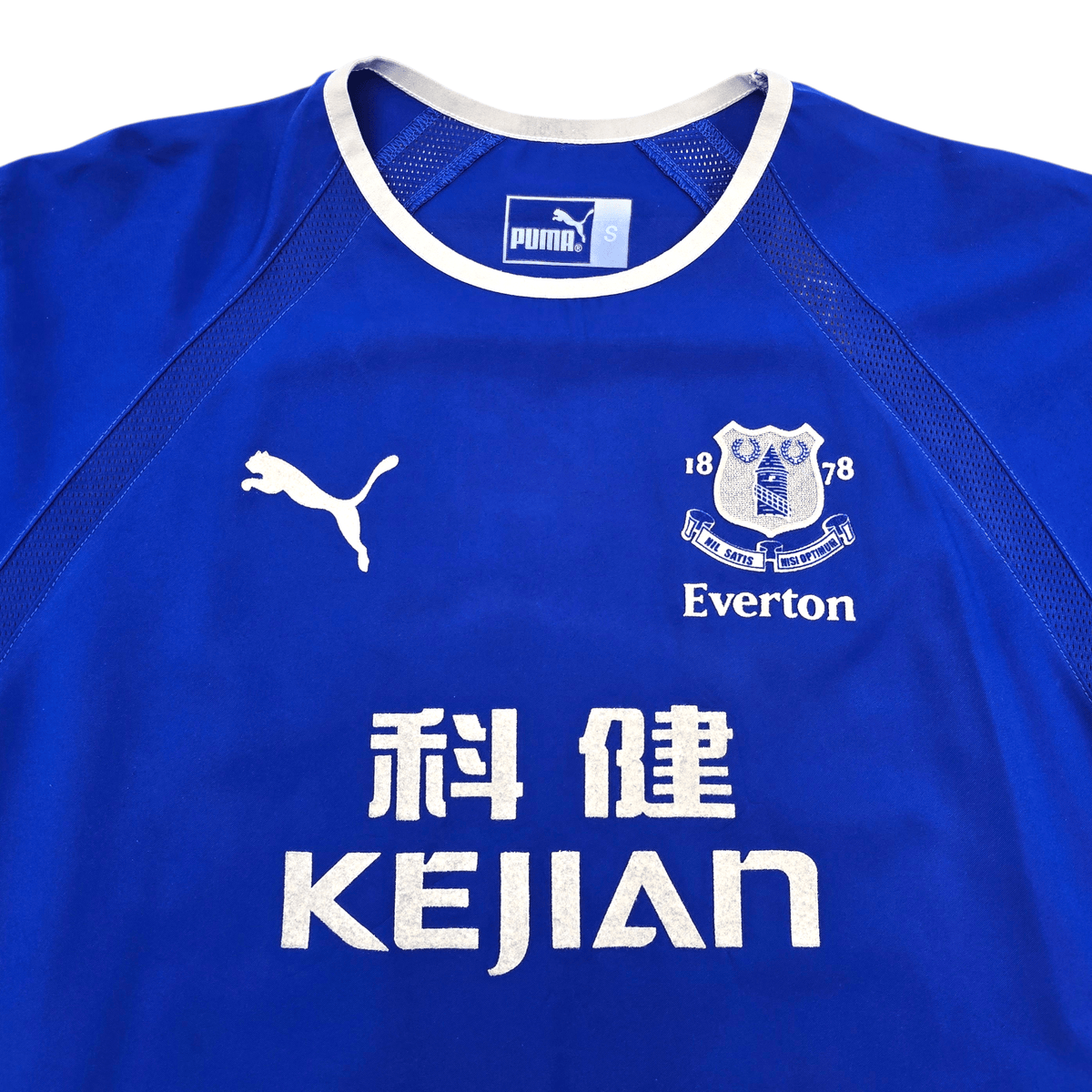 2003/04 Everton Home Football Shirt (S) Puma 18 Rooney - Football Finery - FF302730