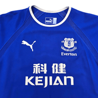 2003/04 Everton Home Football Shirt (S) Puma 18 Rooney - Football Finery - FF302730