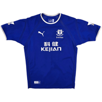 2003/04 Everton Home Football Shirt (S) Puma 18 Rooney - Football Finery - FF302730